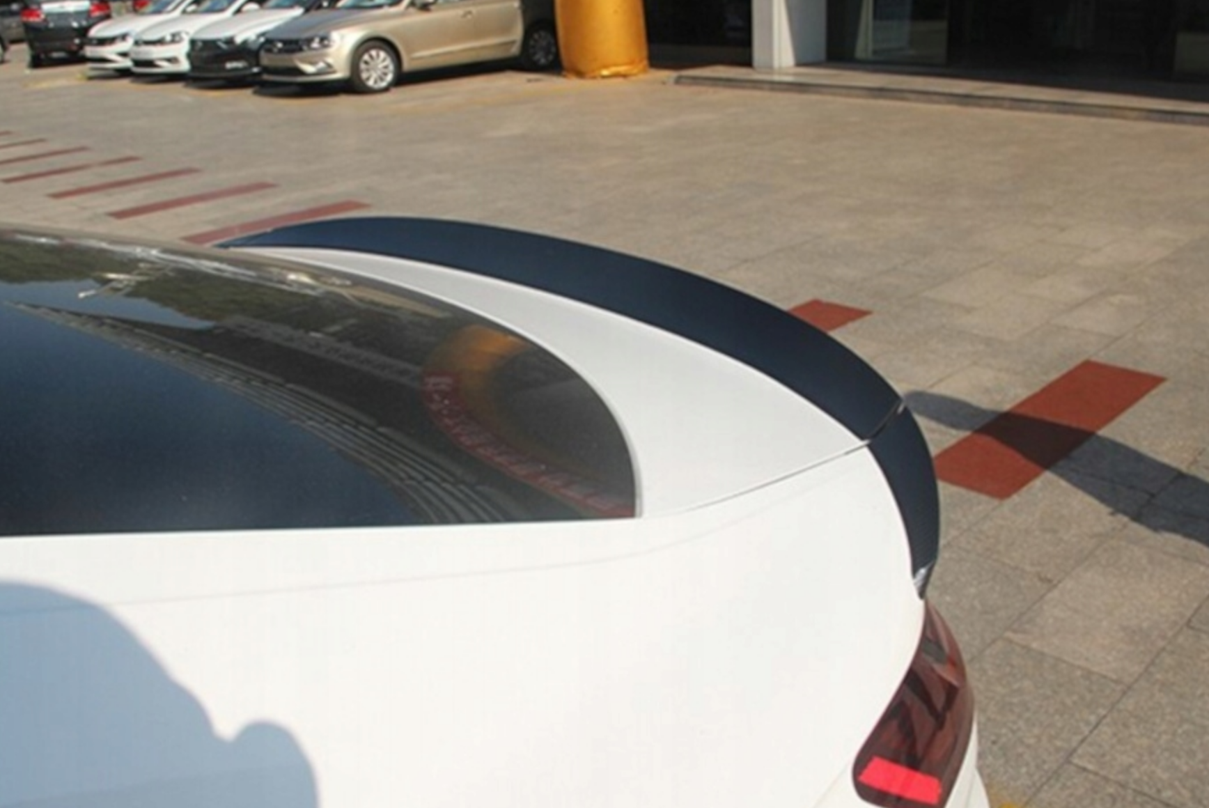 Eleron portbagaj VW ARTEON CC 2017+ din 3 bucati negru lucios TFBT