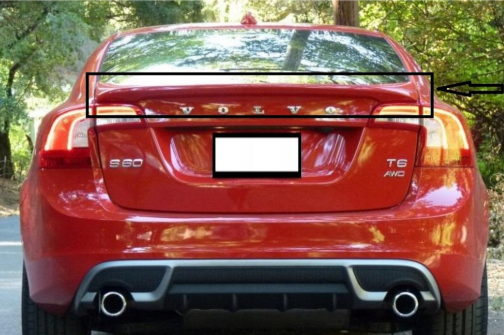 Eleron portbagaj Volvo S60 2010-2018 TFBT