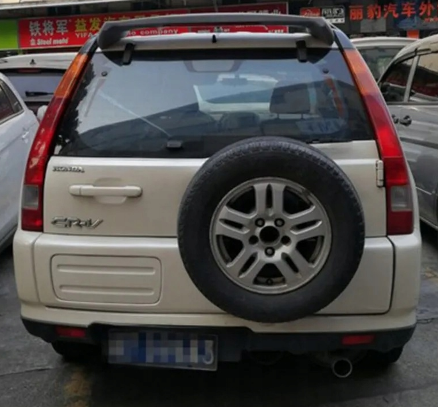 Eleron luneta portbagaj Honda CRV 2 2001-2006 TFBT