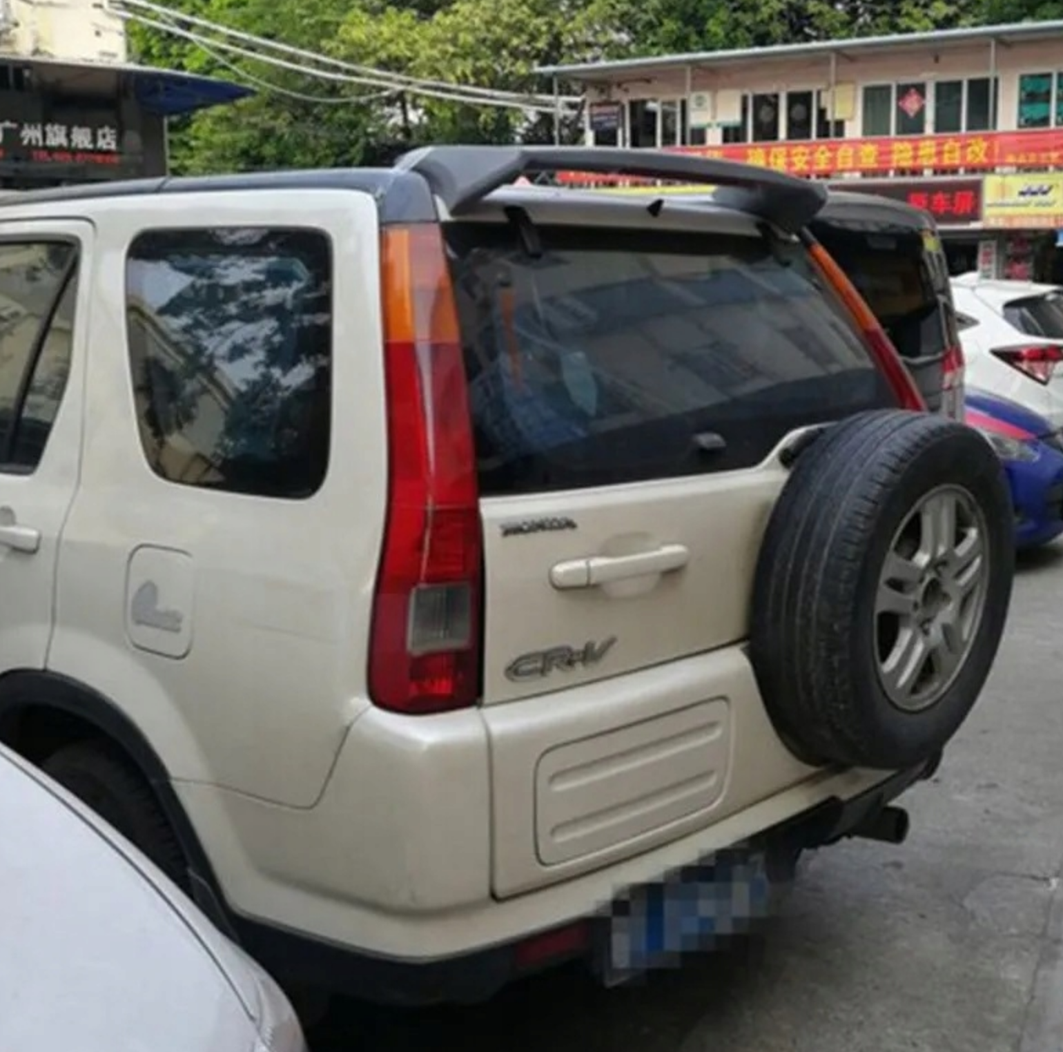 Eleron luneta portbagaj Honda CRV 2 2001-2006 TFBT