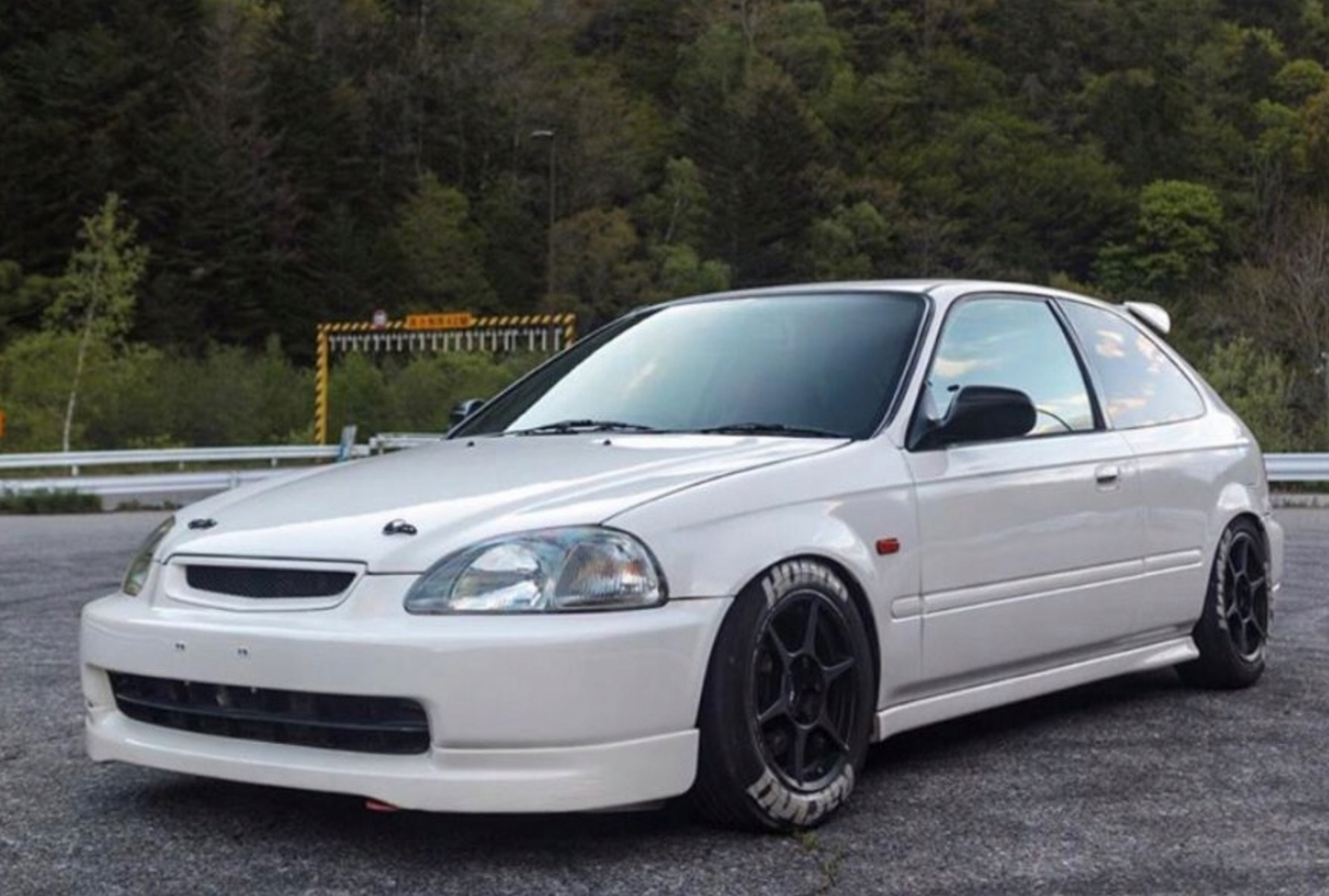 Prelungire bara fata fusta spoiler lip Honda Civic 6 Hatchback 1995-1998 TFBT