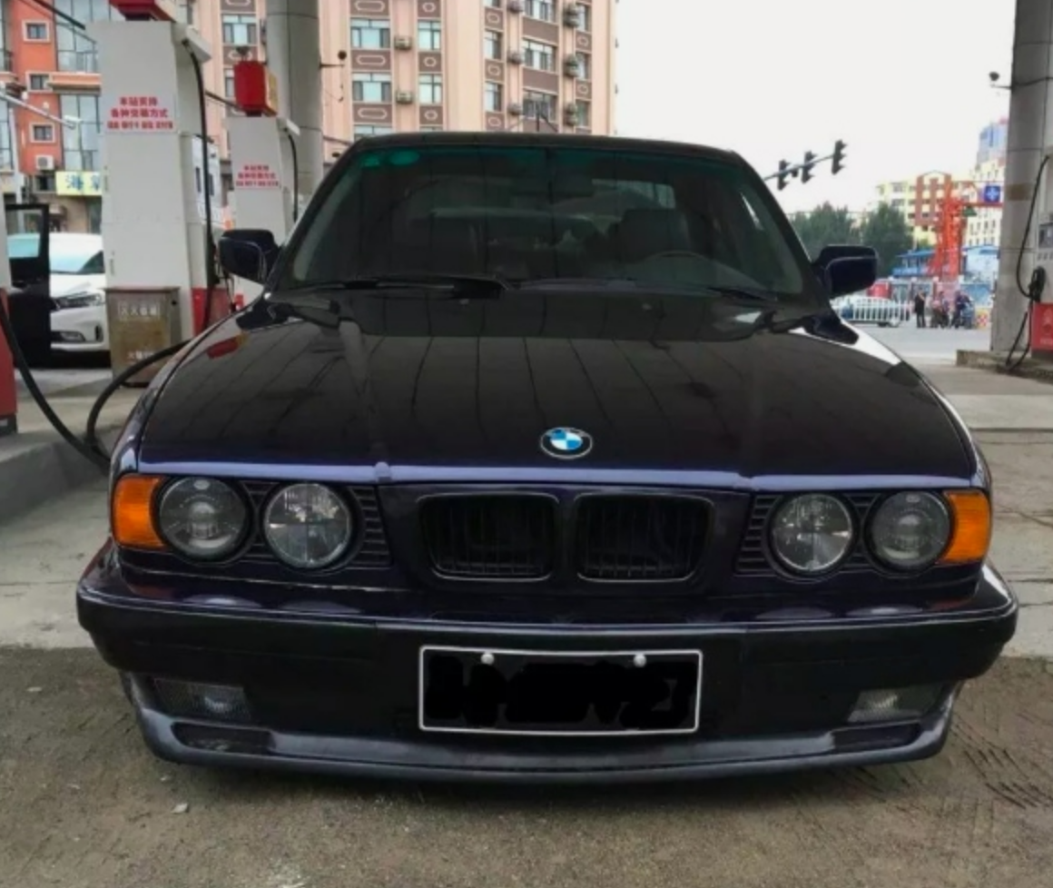 Prelungire bara fata fusta spoiler lip BMW Seria 5 E34 sedan touring 1987-1996 TFBT