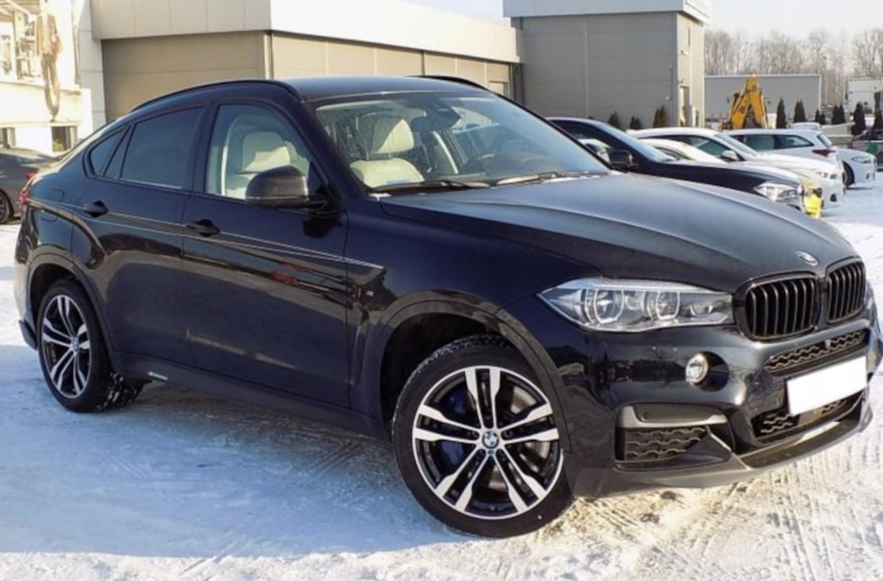 Prelungire bara fata fusta spoiler lip BMW X6 F16 2014-2019 TFBT