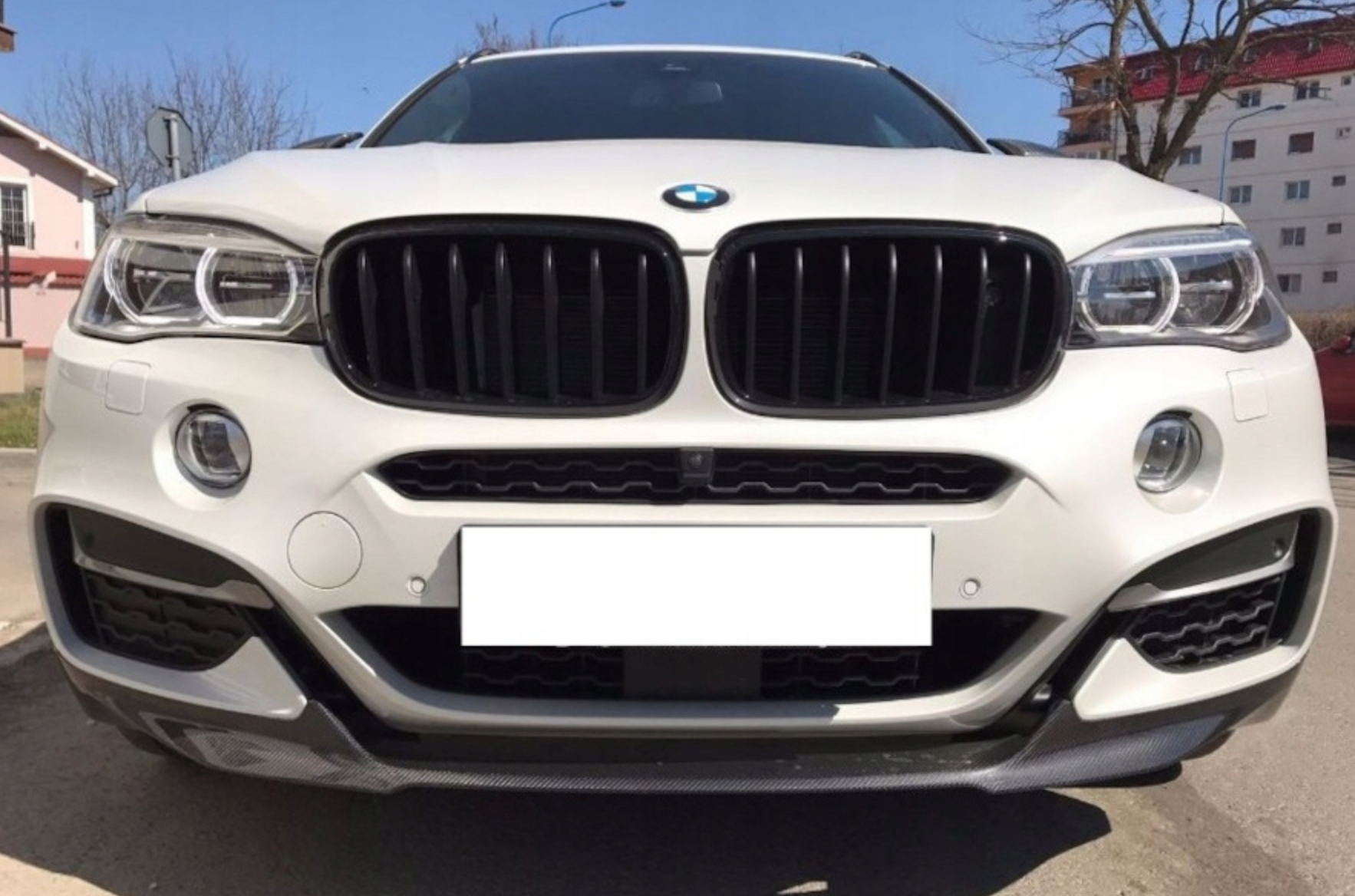 Prelungire bara fata fusta spoiler lip BMW X6 F16 2014-2019 TFBT