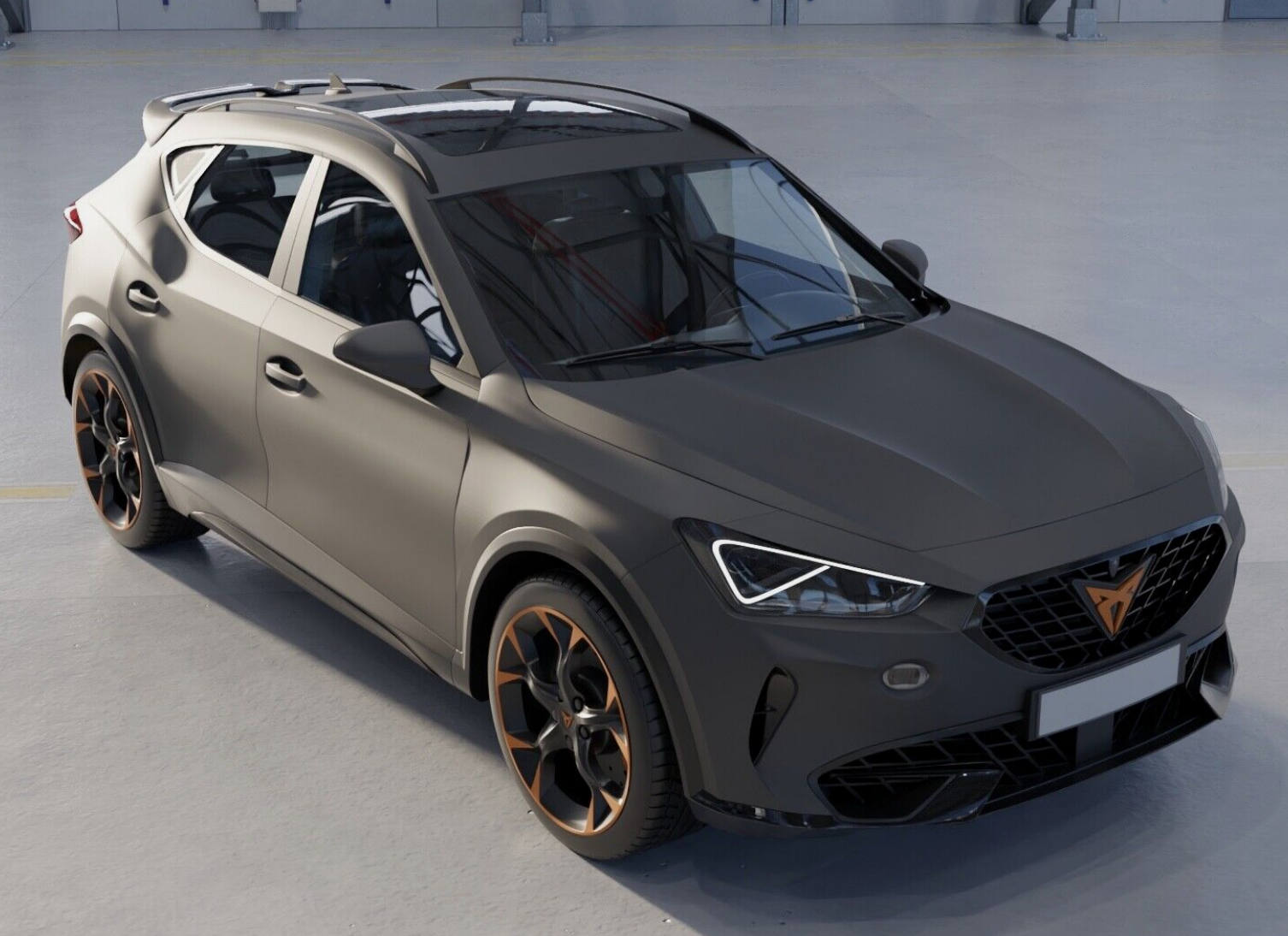 Eleron luneta portbagaj CUPRA Formentor 2020+ TFB TUNING