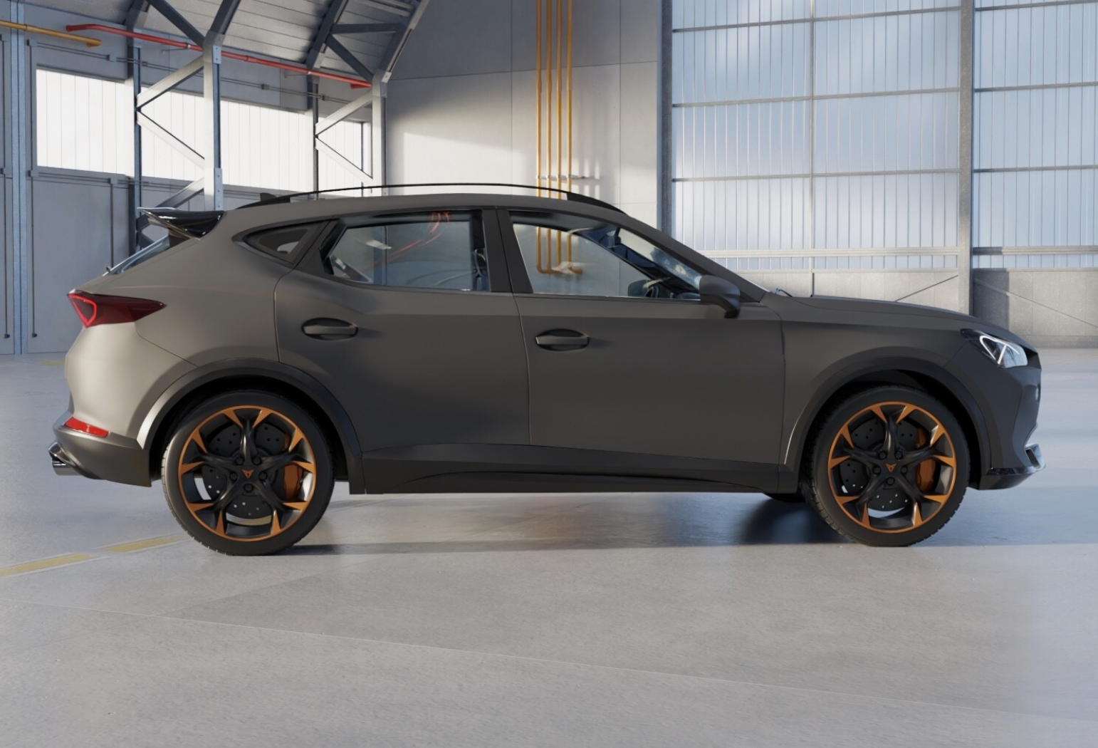 Eleron luneta portbagaj CUPRA Formentor 2020+ TFB TUNING