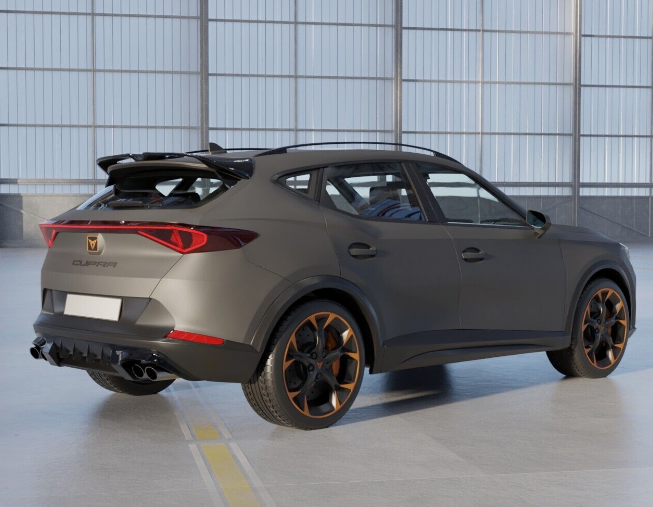 Eleron luneta portbagaj CUPRA Formentor 2020+ TFB TUNING
