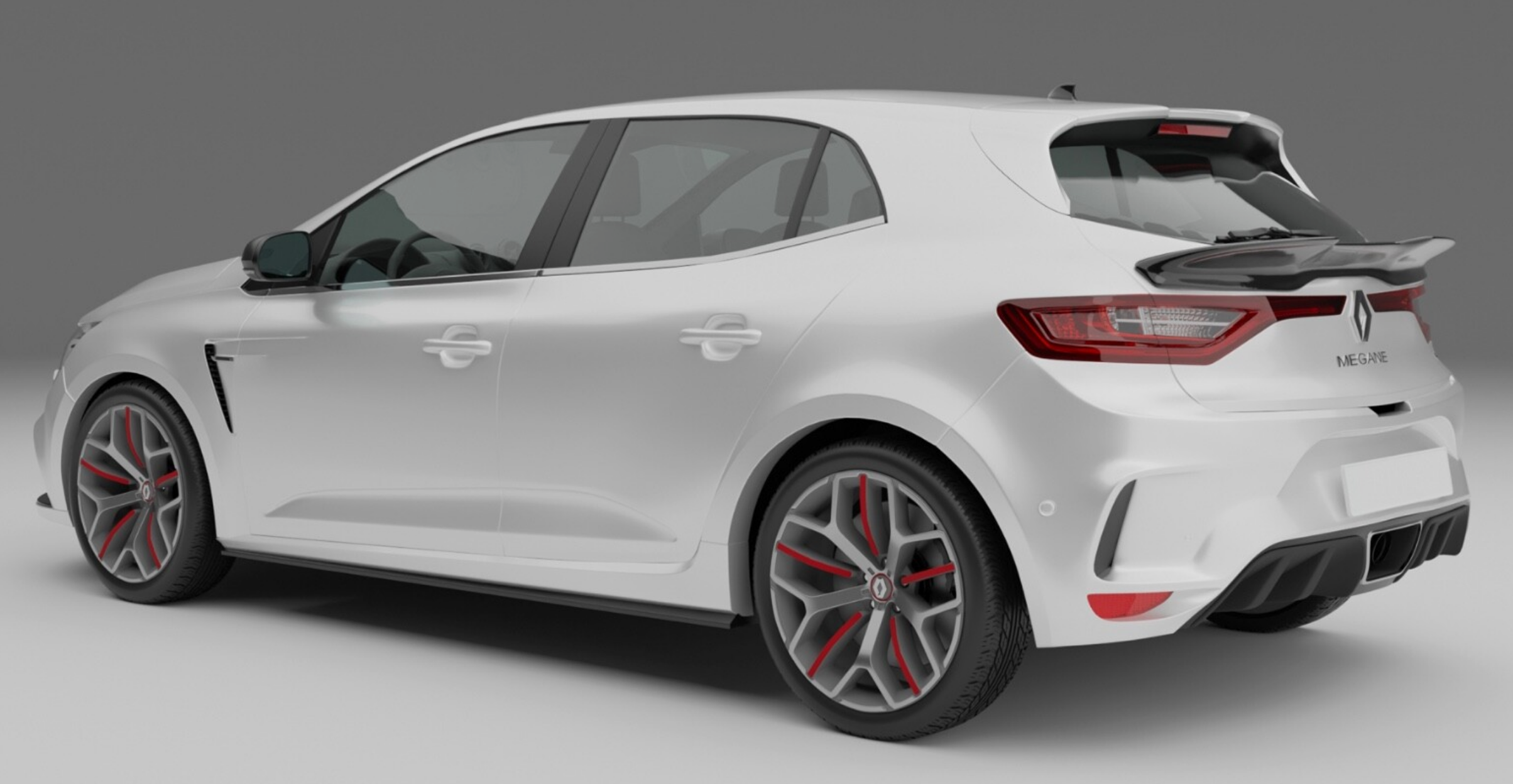 Eleron portbagaj RENAULT MEGANE MK4 din 2016+ TFB TUNING