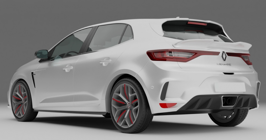 Eleron portbagaj RENAULT MEGANE MK4 din 2016+ TFB TUNING