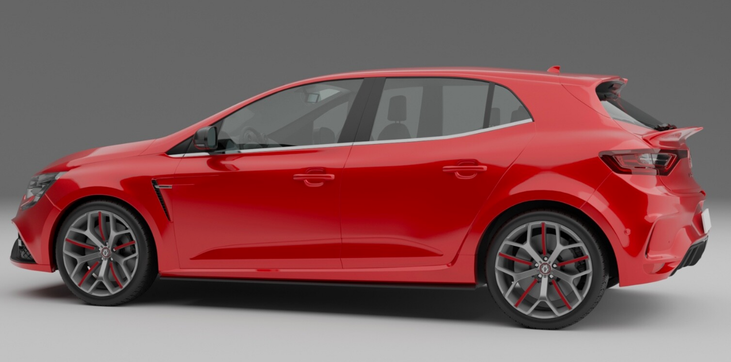 Eleron portbagaj RENAULT MEGANE MK4 din 2016+ TFB TUNING