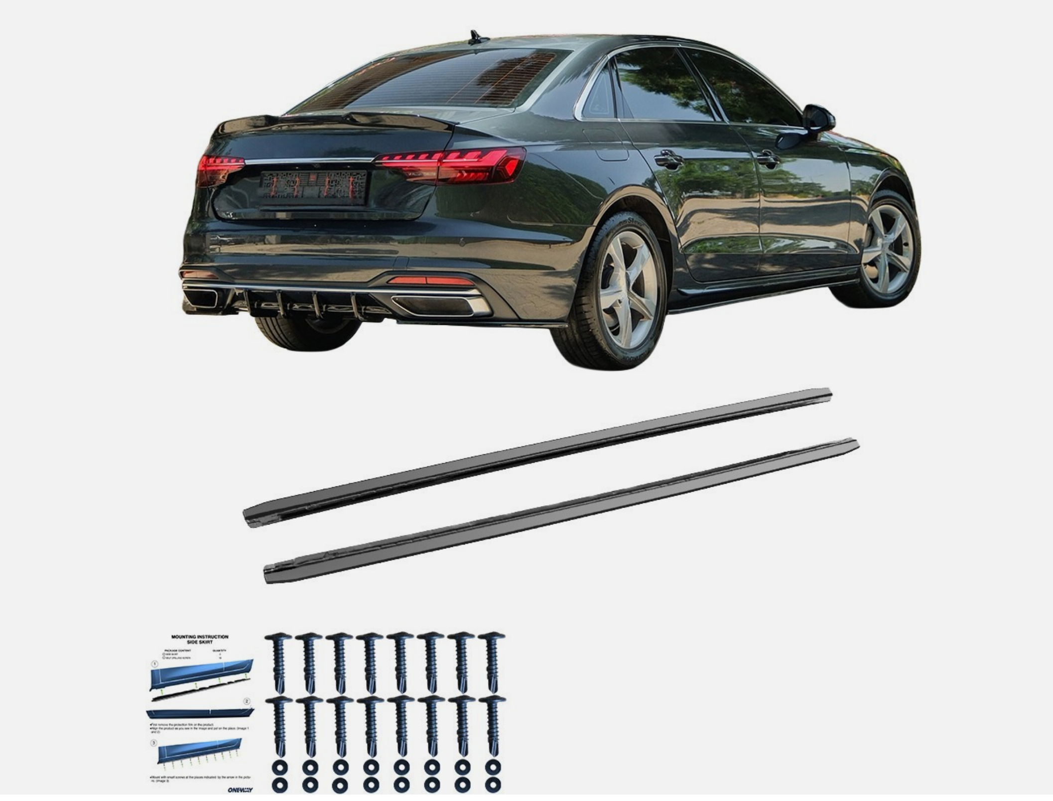 BODY KIT Audi A4 B9 Facelift 2019-2024