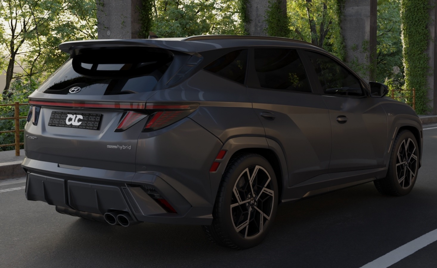 Eleron luneta portbagaj HYUNDAI TUCSON 4 din 2020+ ver2 TFB TUNING