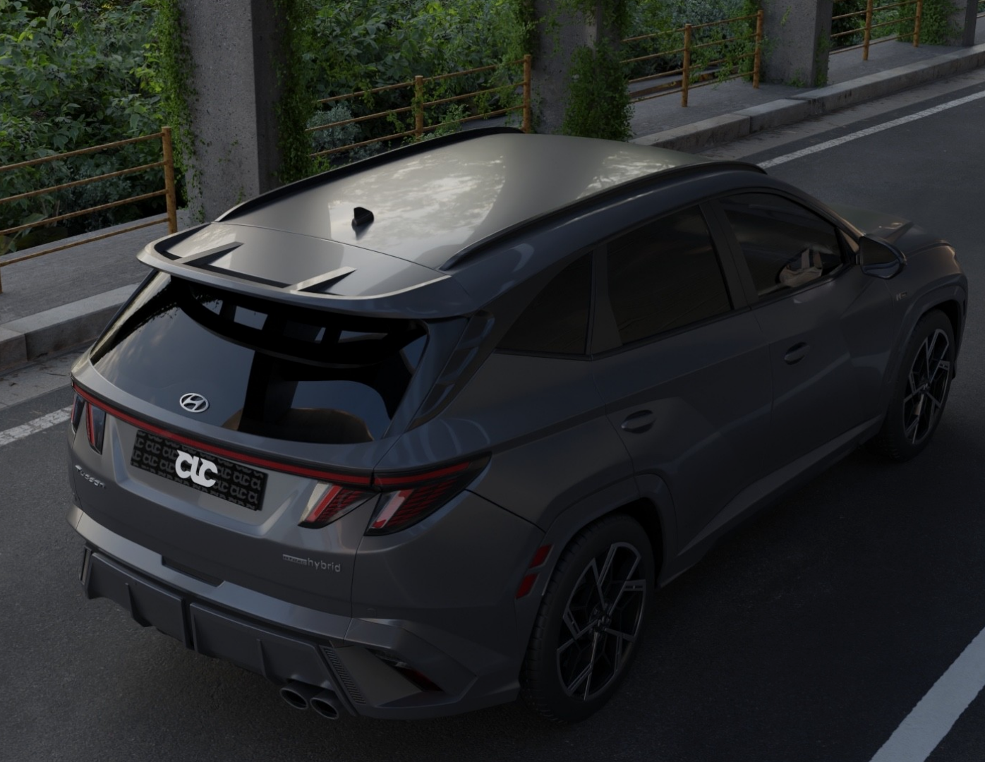 Eleron luneta portbagaj HYUNDAI TUCSON 4 din 2020+ ver2 TFB TUNING