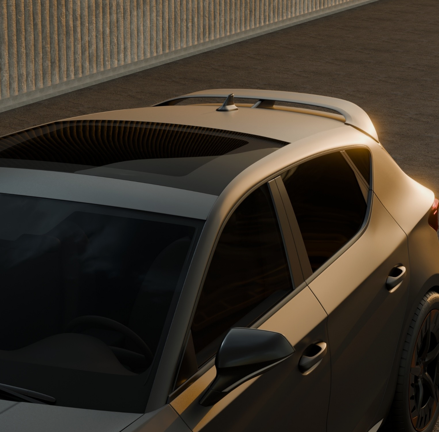 Eleron luneta portbagaj CUPRA LEON KL SPORT din 2020+ TFB TUNING