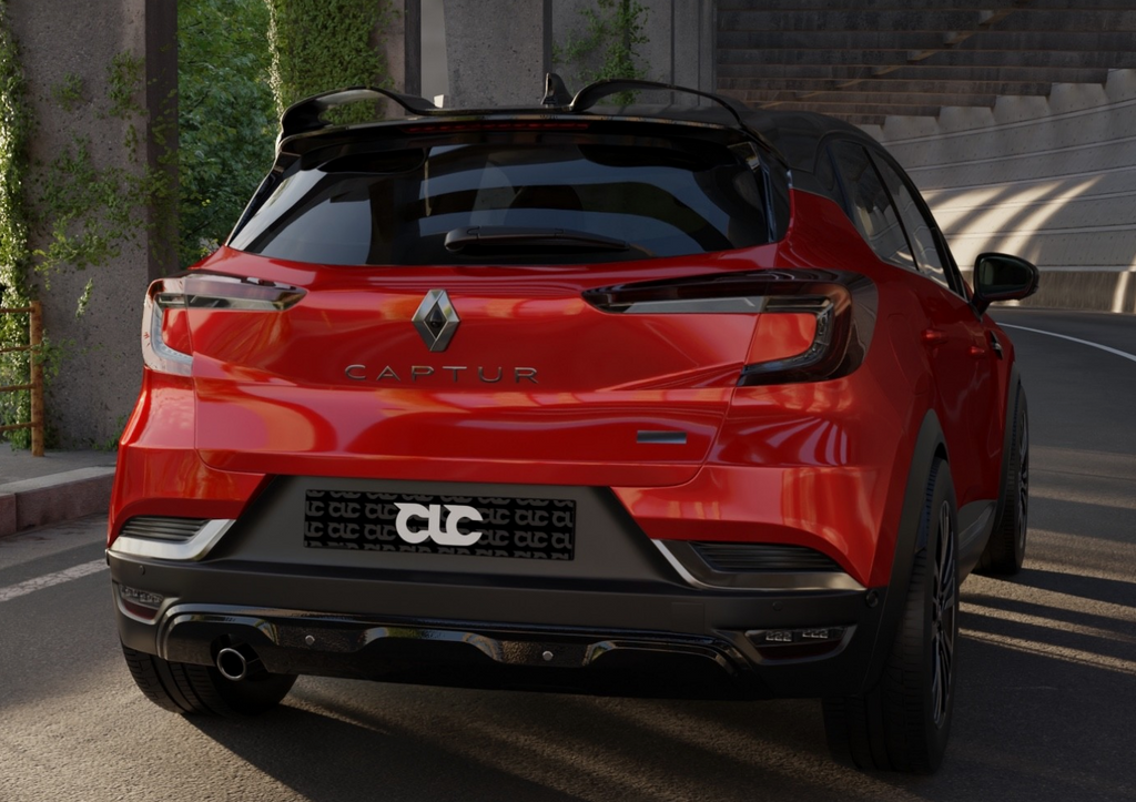 Eleron luneta portbagaj RENAULT CAPTUR MK2 aspect CUP din 2019+ TFB TUNING