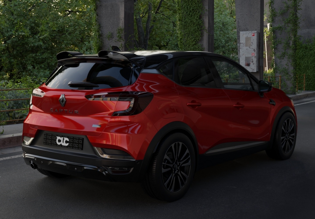 Eleron luneta portbagaj RENAULT CAPTUR MK2 aspect CUP din 2019+ TFB TUNING