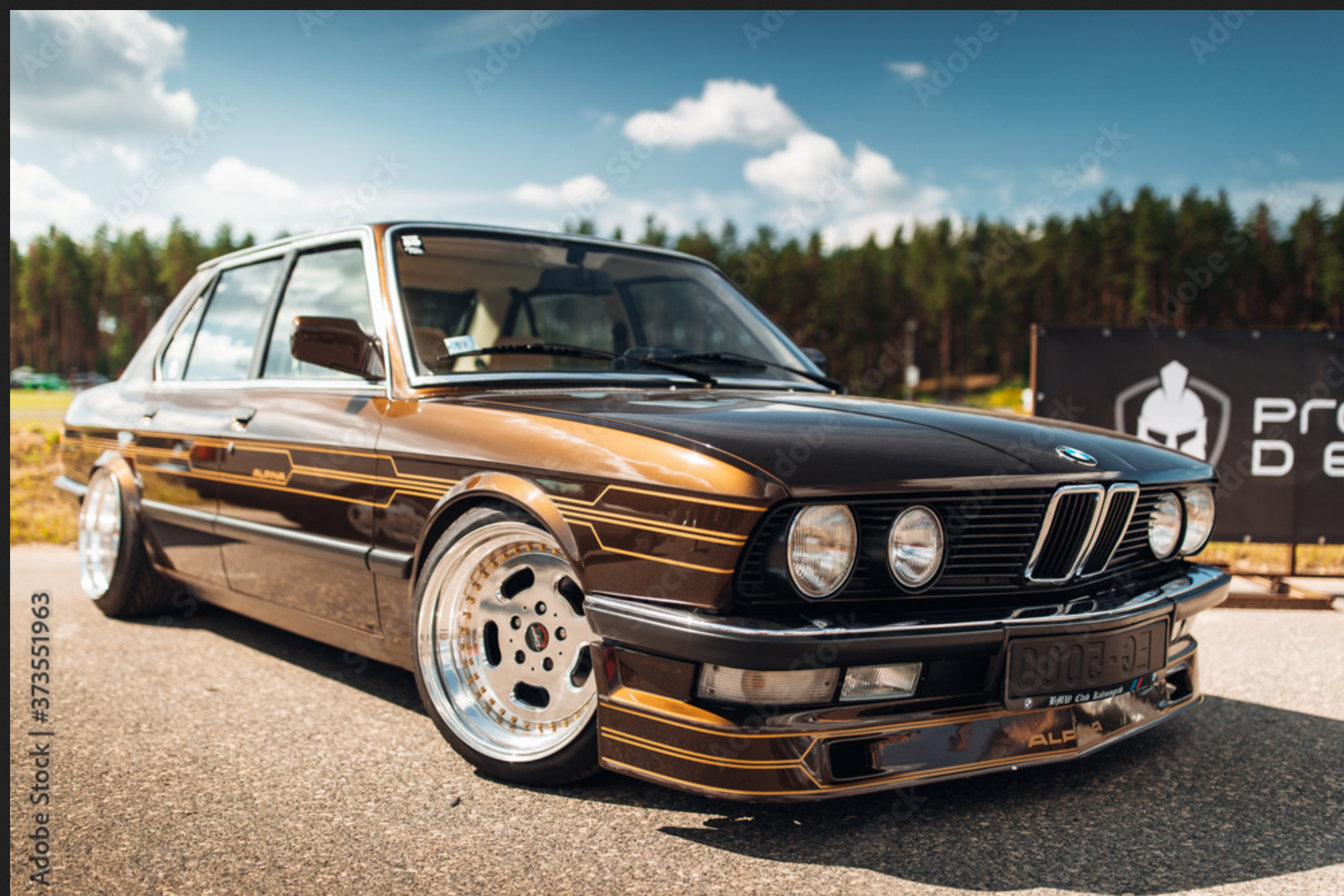 Prelungire bara fata fusta lip spoiler BMW Seria 5 E28 ALPINA TFB TUNING