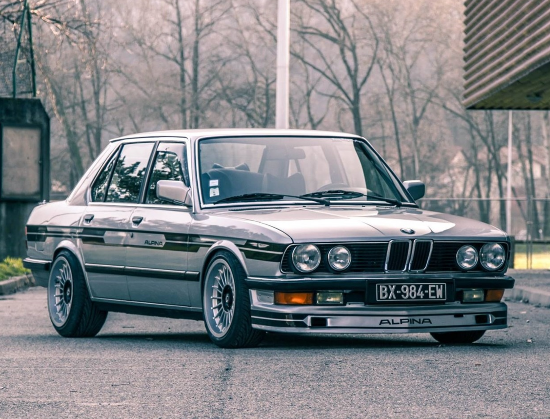 Prelungire bara fata fusta lip spoiler BMW Seria 5 E28 ALPINA TFB TUNING