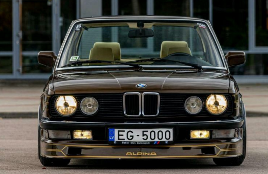 Prelungire bara fata fusta lip spoiler BMW Seria 5 E28 ALPINA TFB TUNING