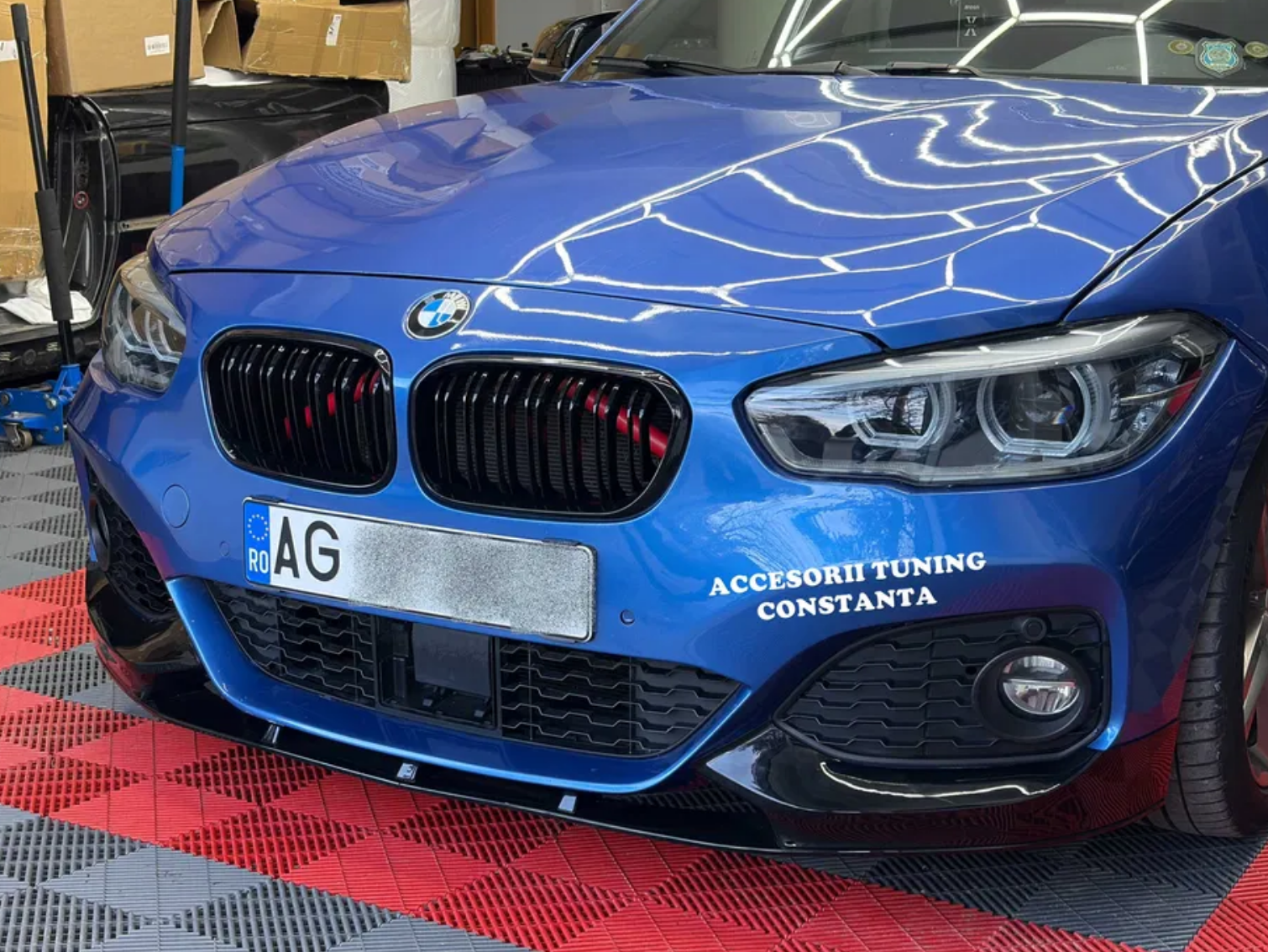 Prelungire Bara Fata - Lip BMW F20 LCI Seria 1 Bara MTech TFB TUNING