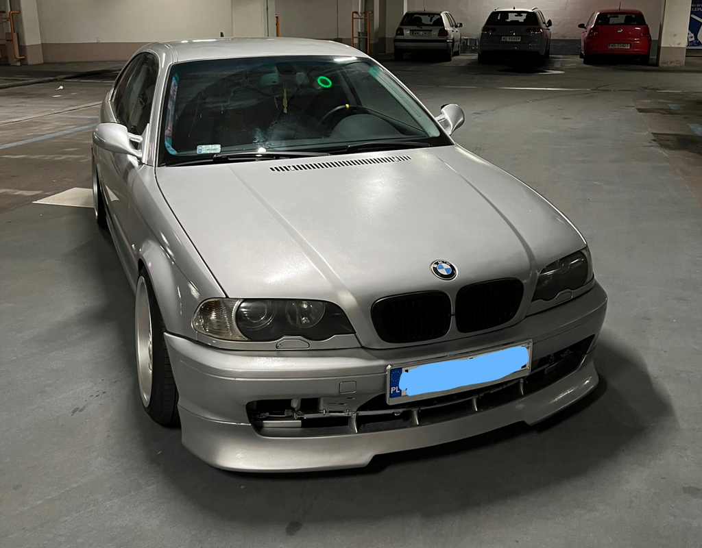 Prelungire bara fata fusta lip spoiler BMW Seria 3 E46 COUPE 99-03 TFB TUNING