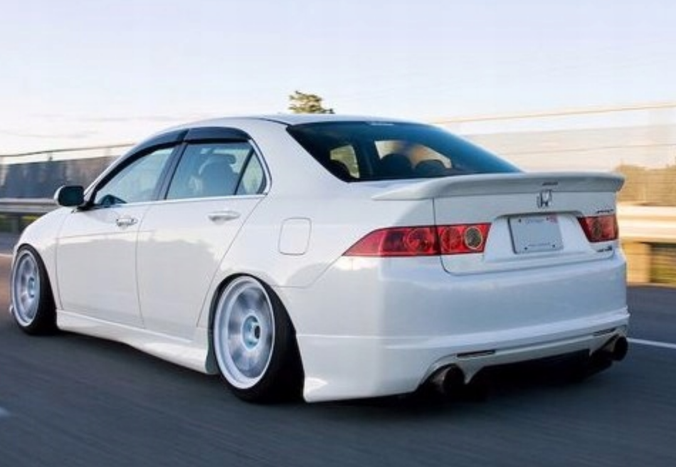 Prelungire bara spate fusta spoiler lip difuzor HONDA ACCORD 7 VII aspect MUGEN TFB TUNING