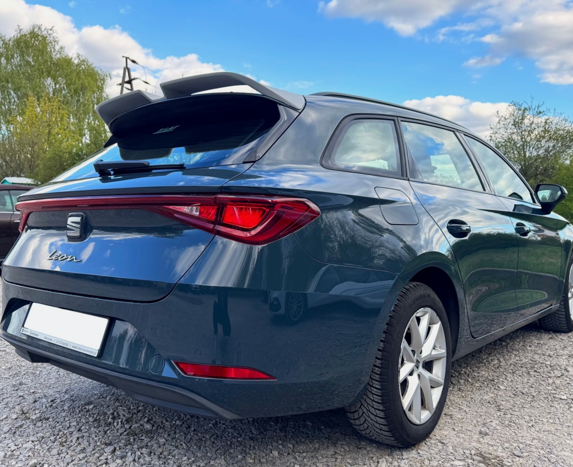 Eleron luneta portbagaj SEAT LEON MK4 ( KL ) ST / CUPRA ST SPORTS TOURER din 2020+ TFB TUNING