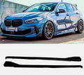 Praguri laterale BMW Seria 1 F40 negru lucios