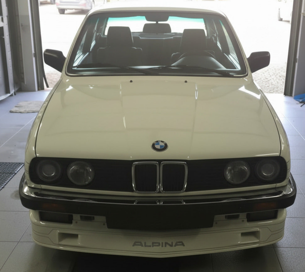 Prelungire bara fata fusta lip spoiler BMW Seria 3 E30 1985-1987 ALPINA Phase 1 TFB TUNING