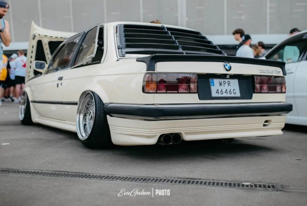 Prelungire bara spate fusta spoiler lip BMW SERIA 3 E30 non facelift 1982-1988 aspect BBS TFB TUNING