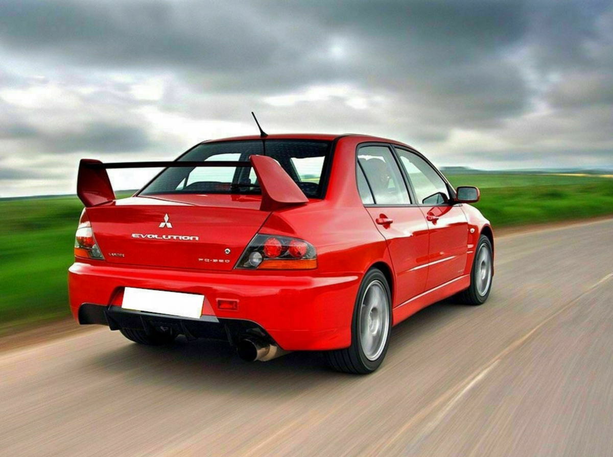 Eleron portbagaj Mitsubishi Lancer EVO 7 8 9 TFB TUNING