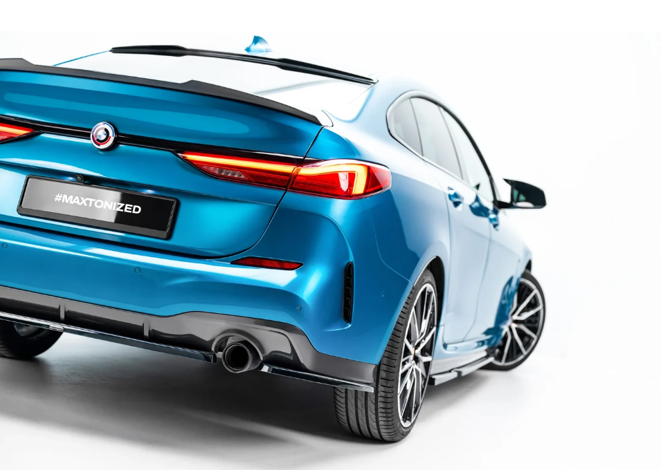 Prelungire difuzor bara spate spoiler fusta lip aripioare laterale V.2 BMW Seria 2 Gran Coupe M-Pack F44 - Maxton Design