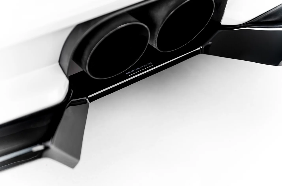 Prelungire difuzor bara spate spoiler fusta lip cu aripioare laterale Porsche 911 GT3 991 - Maxton Design