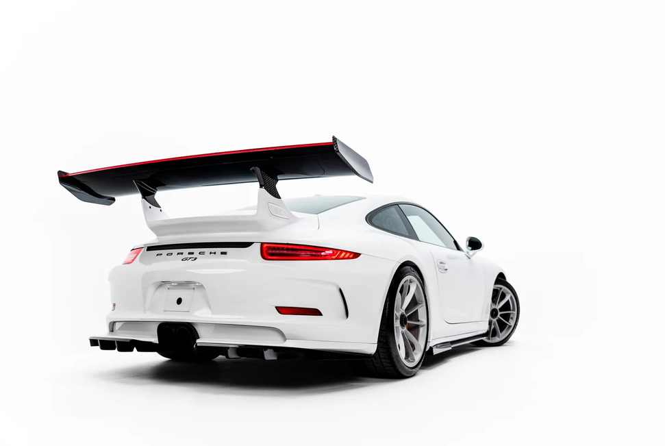 Prelungire difuzor bara spate spoiler fusta lip cu aripioare laterale Porsche 911 GT3 991 - Maxton Design