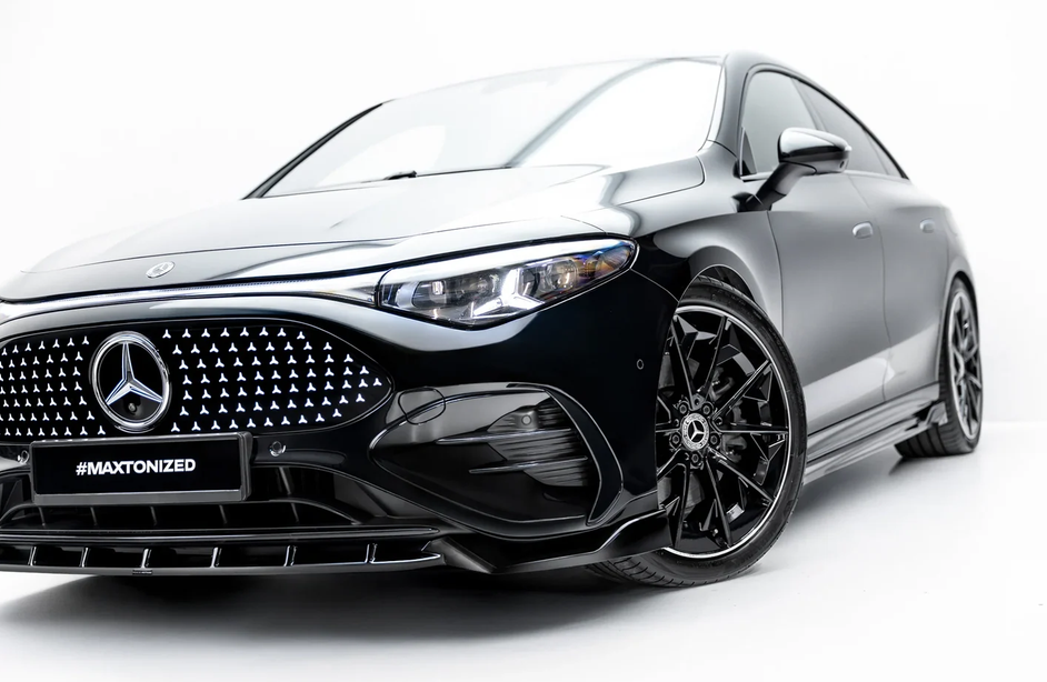 Prelungire bara fata fusta spoiler lip splitter Mercedes-Benz CLA Hybrid / EQ AMG-Line Coupe / Shooting Brake C174 / X174 - Maxton Design