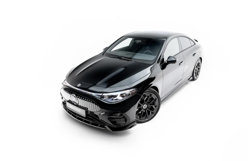 Prelungire bara fata fusta spoiler lip splitter Mercedes-Benz CLA Hybrid / EQ AMG-Line Coupe / Shooting Brake C174 / X174 - Maxton Design