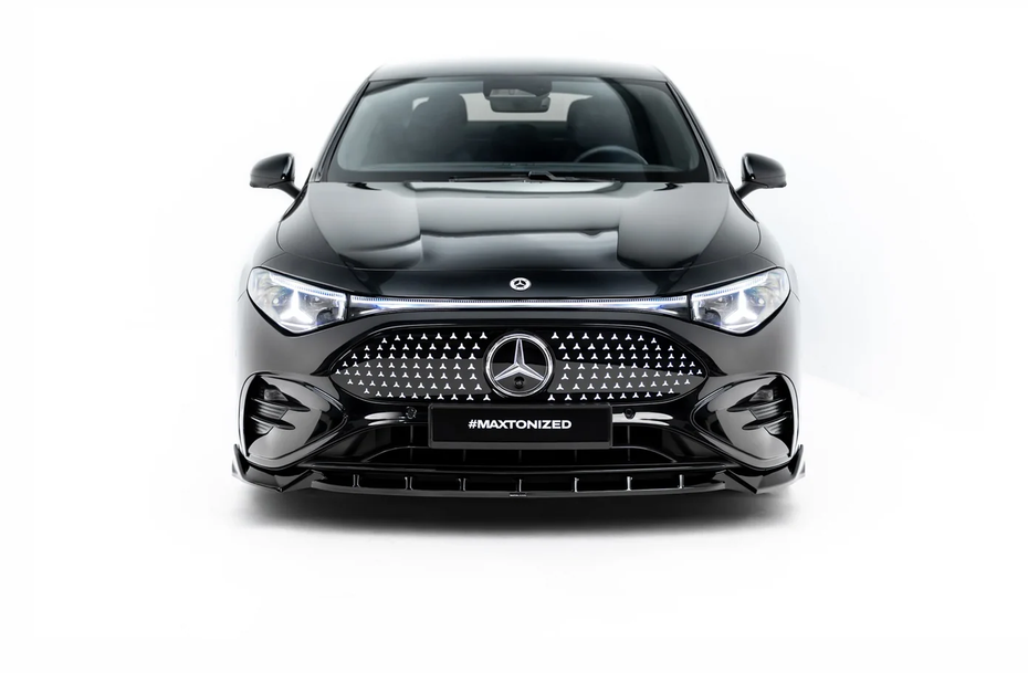 Prelungire bara fata fusta spoiler lip splitter Mercedes-Benz CLA Hybrid / EQ AMG-Line Coupe / Shooting Brake C174 / X174 - Maxton Design