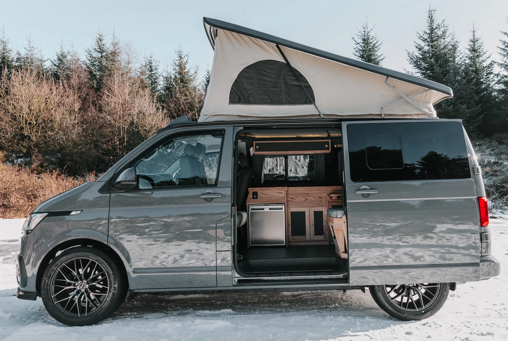 Acoperis plafon Pop-up Rooftop Rooftent Camper Kamper VW T5 2009-2015 VW T6 2015-2019 VW T6.1 VW T7 TFB TUNING