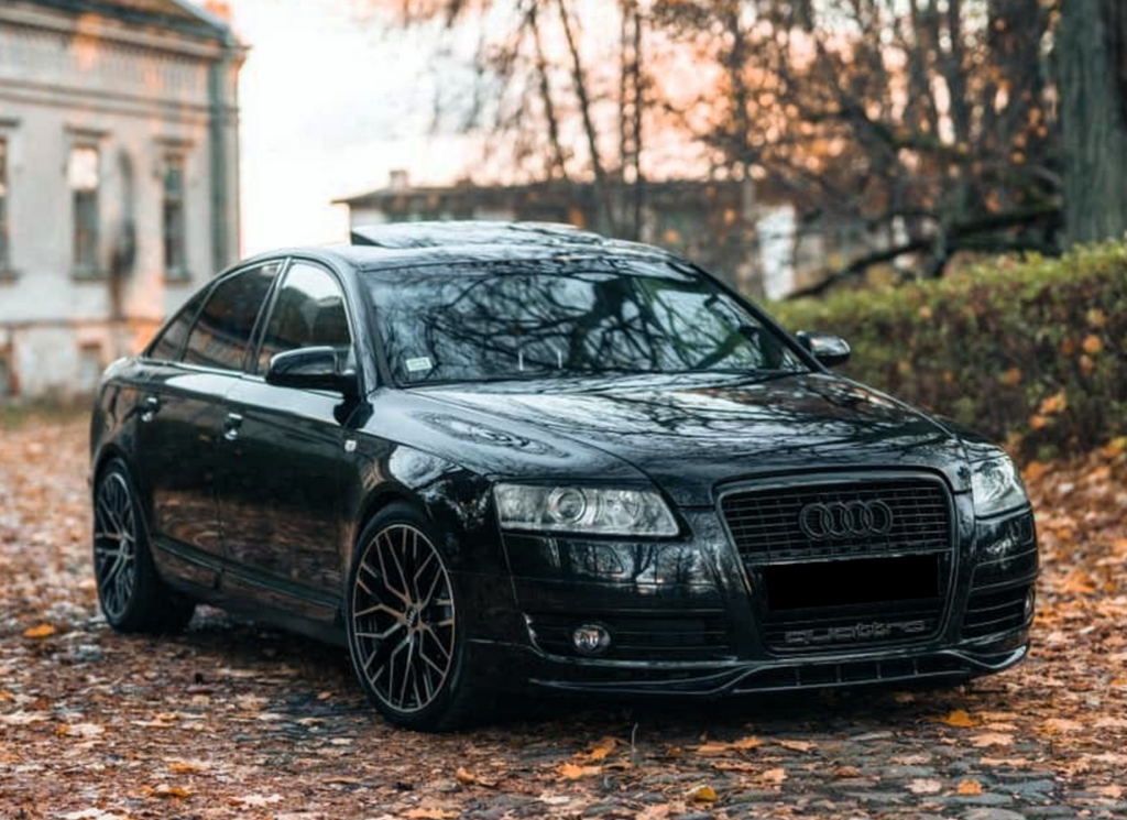 Prelungire bara fata fusta spoiler lip AUDI A6 C6 2004-2008 TFB TUNING