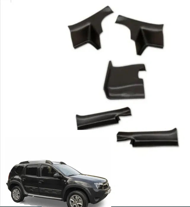 Set Ornamente protectie interior praguri, covor Dacia Duster 1