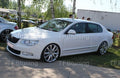 Prelungire bara fata fusta spoiler lip Skoda Superb 2 2008-2013 TFB TUNING