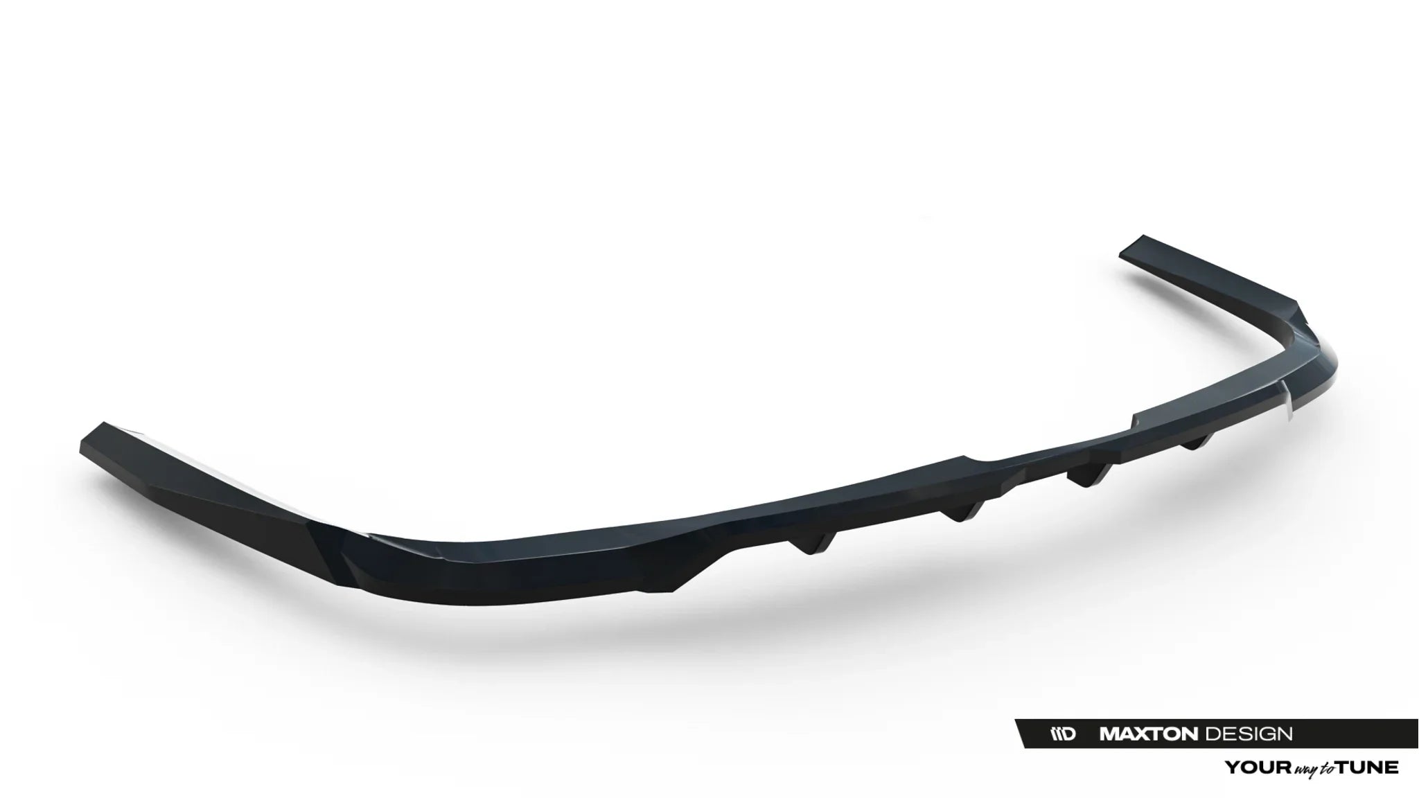 Difuzor bara spate spoiler fusta lip cu aripioare laterale Volvo XC90 Mk2 Facelift 2 - Maxton Design