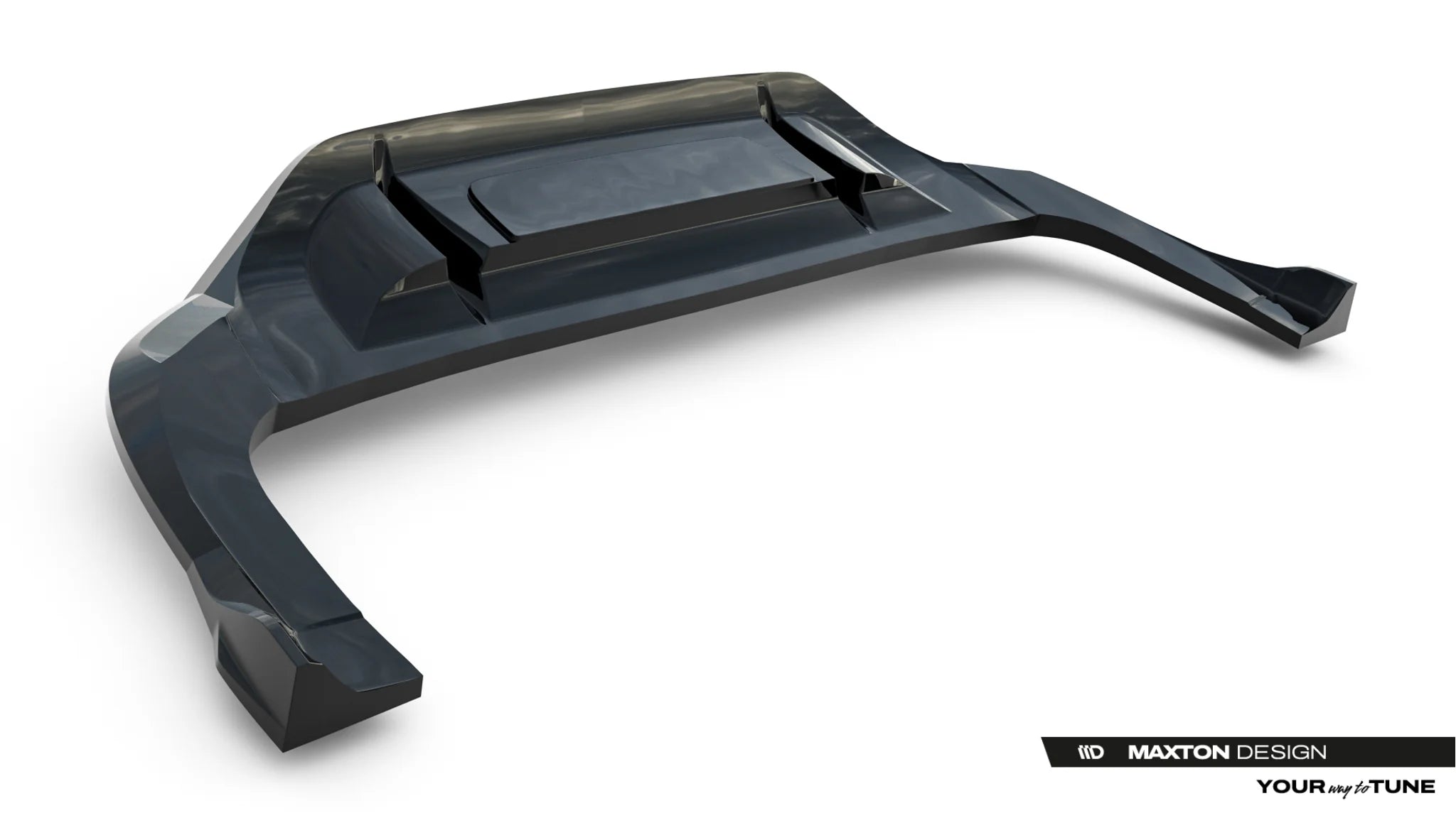 Prelungire difuzor bara spate spoiler fusta lip cu aripioare laterale Volkswagen Tayron R-Line Mk1 - Maxton Design