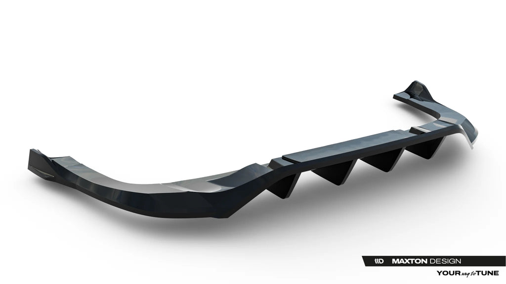 Prelungire difuzor bara spate spoiler fusta lip cu aripioare laterale Volkswagen Tayron R-Line Mk1 - Maxton Design