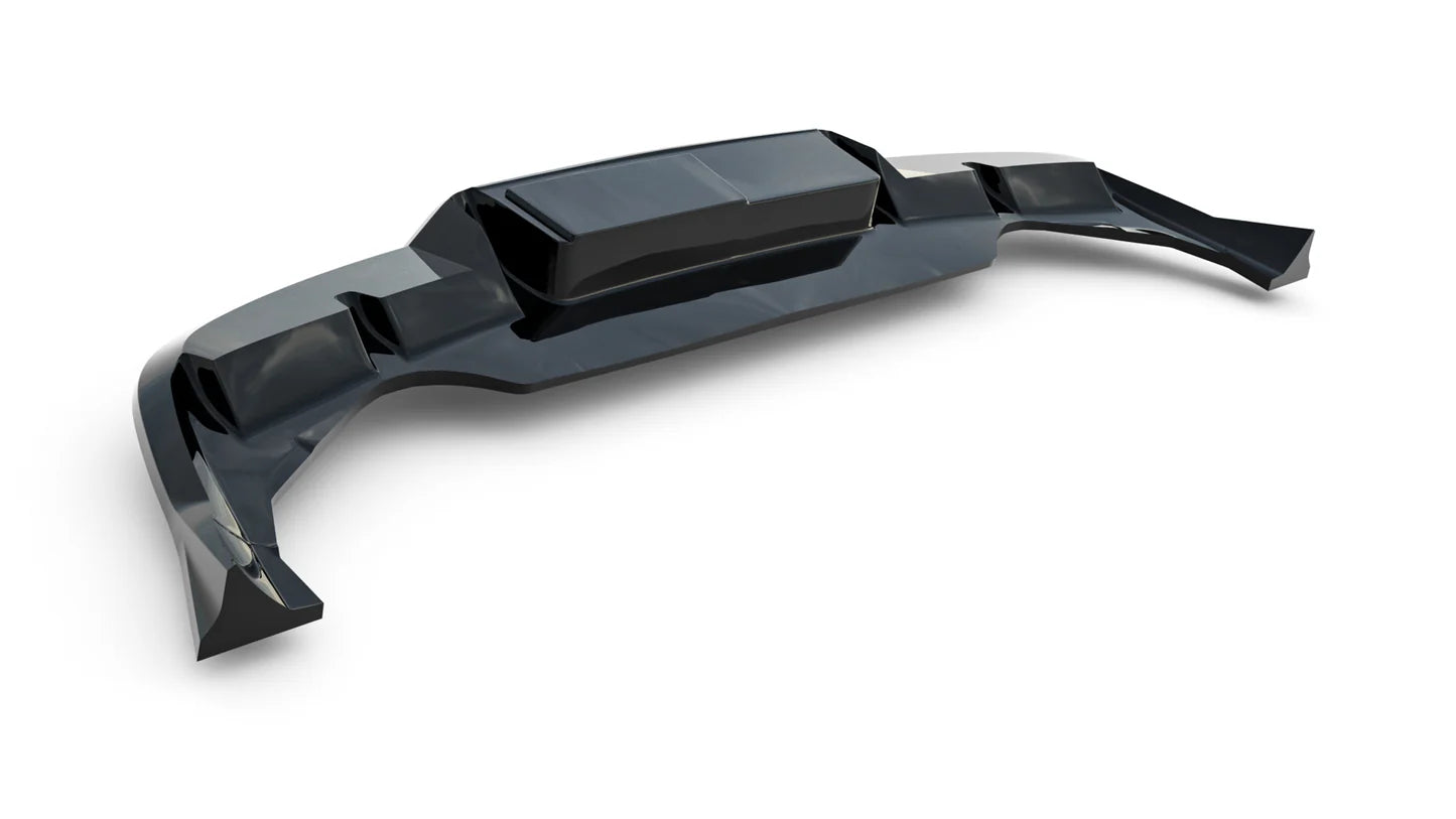 Prelungire difuzor bara spate spoiler fusta lip cu aripioare laterale VW Volkswagen T-Roc R-Line Mk2 - Maxton Design