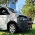 Ornamente Aripă Roți Compatibile Cu VW VOLKSWAGEN Transporter T5 - T5.1 2003-2015 Cu ABE TÜV (Negru Lucios)