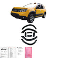 Ornamente Aripă Roți Compatibile Cu DACIA Duster Seria 2 2018+ (Off-Road) Cu ABE TÜV