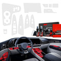 11în1 folii de protecție pentru consola centrală și bord - Kia Sportage 5 Hybrid (2021-2024) mat
