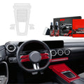Folii de protecție 7în1 pentru consola centrală și bord - Mercedes Clasa A W177 (2018-2025) Mat