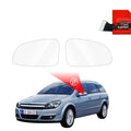 Folie de protecție împotriva ploii pentru oglinzile exterioare - Opel Astra H Combi (2004-2014)